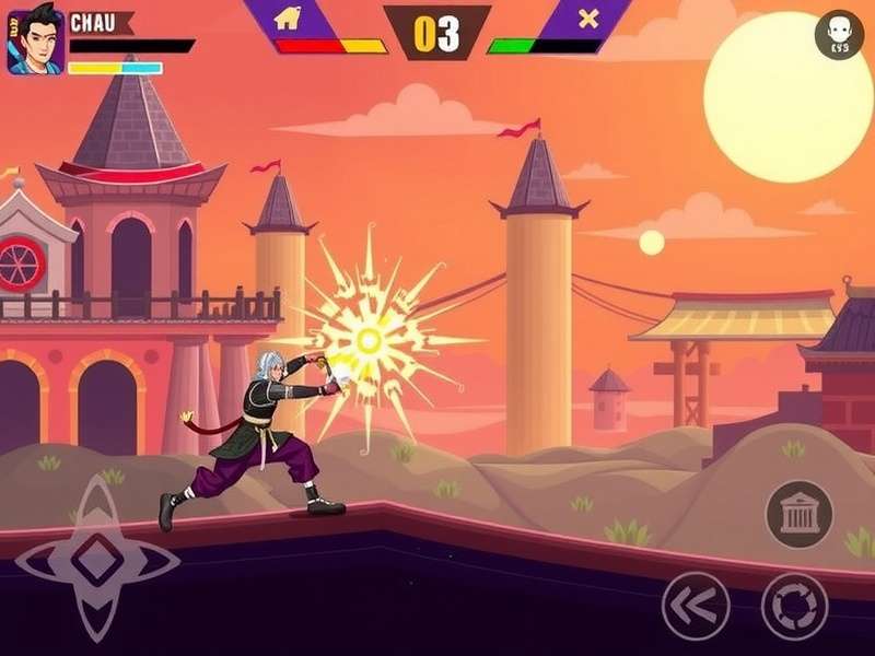 Goa Striker Ninja Gameplay Screenshot